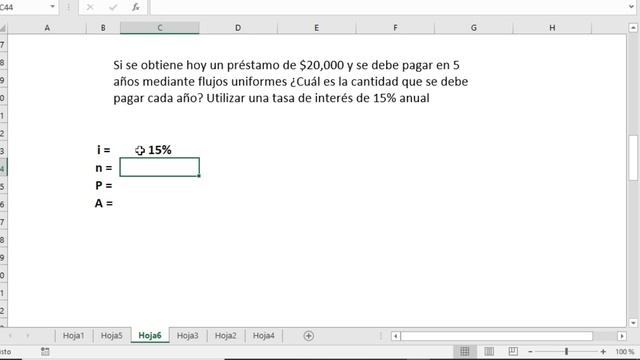 Ingeniería económica cálculos básicos en excel смотреть онлайн