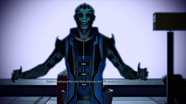 Mass Effect 2 Legendary Edition Shepard Kills Joram Talid смотреть онлайн