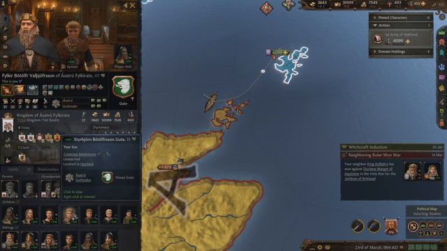 Crusader Kings III z DLC Legacy of Persia - Nordycki Kapłan - 17 [PL] смотреть онлайн