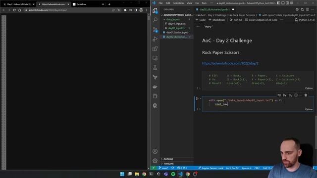 Python Dictionaries - Advent of Python ? Course - Day 2 смотреть онлайн