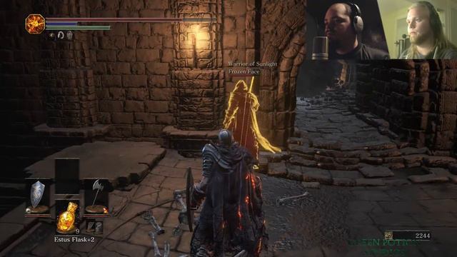 Dark Souls 3 Blind Co-op: Episode 15 - Catacombs of Carthus 2 смотреть онлайн
