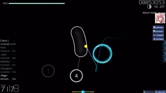 osu! | Yousei Teikoku - Elusion [Extreme] +HD 97.52% A 6❌ 6.02⭐ #14? смотреть онлайн