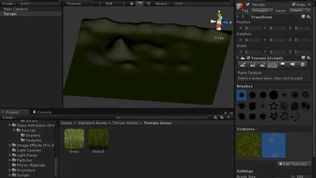 Как создать игру в Unity 3D Урок №1 смотреть онлайн