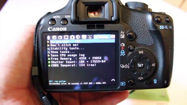 How to find shutter actuations Canon DSLR cameras T1i 500D t2i t3i Magic Lantern смотреть онлайн