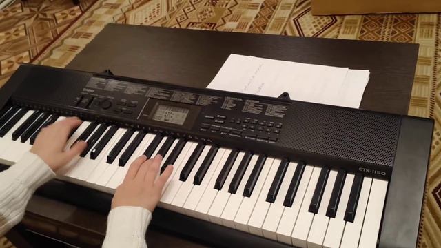 Небольшая демонстрация возможностей CASIO CTK-1150
