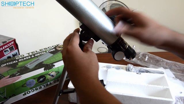 REVIEW Kính Thiên Văn Telescope F36050 Tại SHOPTECH смотреть онлайн