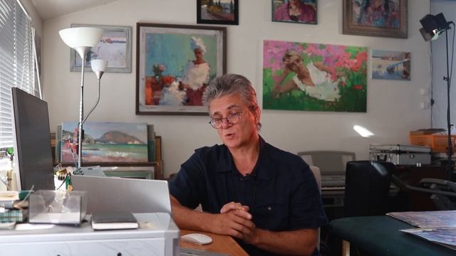 1009 КАРТИНА БЕЗ РАМЫ _ рисование. Короленков смотреть онлайн