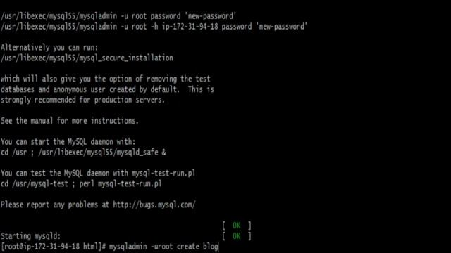 How to install WordPress on EC2 Instance & using local database SQL смотреть онлайн