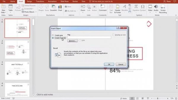 How to Insert Word Documents into PowerPoint