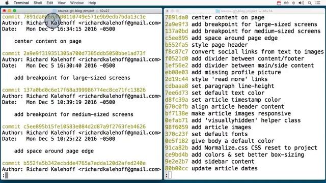 دورة المليون مبرمج #126 Nd016 WebND Ud123 مراجعة Git Log مقابل Git Log Oneline смотреть онлайн