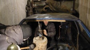 Восстановление перевертыша ВАЗ 2115, не имея опыта. Часть 2- Вытягиваем крышу.