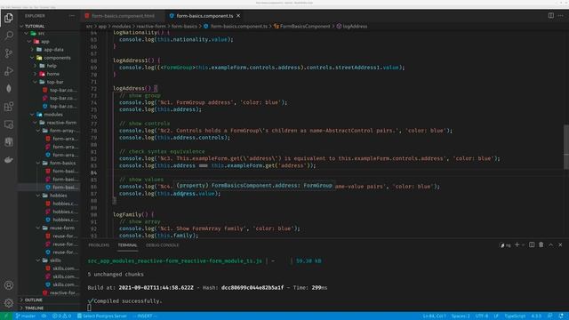 Angular Reactive Form, FormControl, FormGroup, FormArray смотреть онлайн