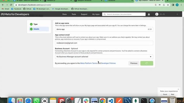 Login With Facebook using NodeJS | OAuth Credentials (App ID and Secret Key) | 2023 смотреть онлайн