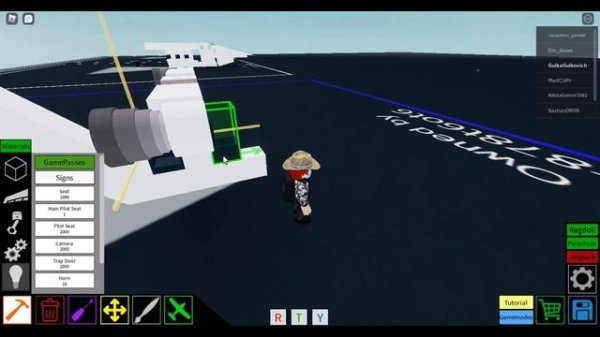 Как сделать VTOL-plane в Plane Crazy?