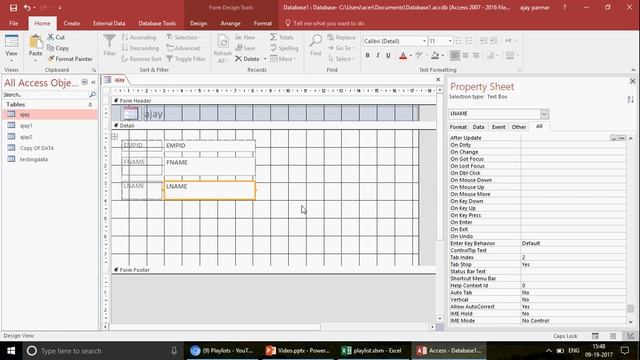 Learn MS Access -Video 496- VBA- AFTER UPDATE Event in USERFORMS смотреть онлайн