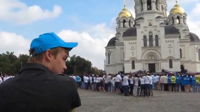 Рекорд хорового пения в Новочеркасске-2 смотреть онлайн