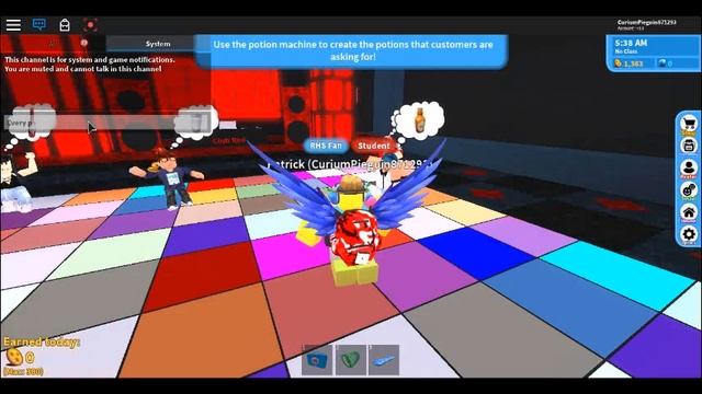 RHS2 Club Red Potion Job Tutorial | Roblox High School 2 смотреть онлайн