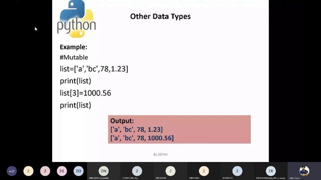Python for EEE #16 || List, Tuple, Dictionary || python by seenu sir || смотреть онлайн