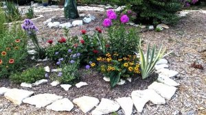 Каменистый садик или альпийская горка? Ландшафтный дизайн своими руками - просто скопируйте цветник