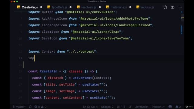 22 Creating New Pins with CREATE_PIN Mutation #react #graphql #node #js #hooks смотреть онлайн