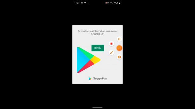 How to fix error retrieving information from server df-dferh-01 google play store error problem 202 смотреть онлайн