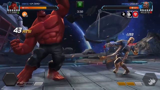 Mcoc | AW Red Hulk vs Nick Fury Node 49 смотреть онлайн