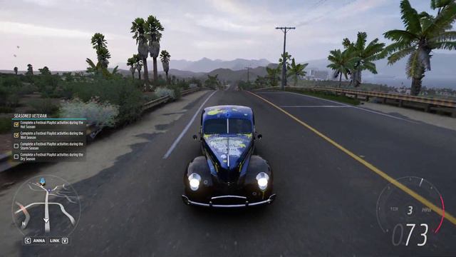 vintage car ford deluxe 1940 modified with cool graphics | Forza horizon 5 gameplay смотреть онлайн