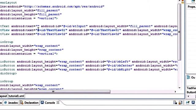 ANDROID TUTORIAL Radio Buttons and Groups in XML смотреть онлайн