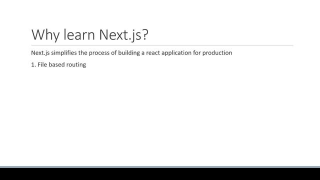 Next.js Tutorial - 1 - Introduction смотреть онлайн