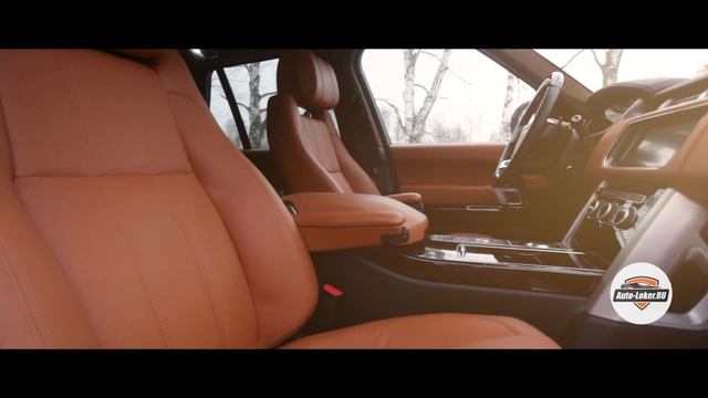 Перетяжка салона кожей. Range Rover Autobiography. смотреть онлайн