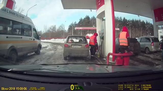 АЗС Лукойл (Домодедово) смотреть онлайн