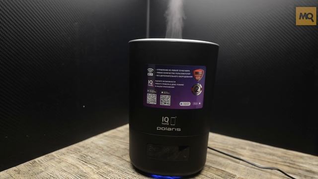 Polaris PUH 8080 WIFI IQ Home обзор. Умный увлажнитель с верхним заливом воды смотреть онлайн
