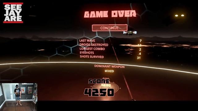 Space Pirate Trainer Gameplay - One of the Best HTC VIVE Games Yet! смотреть онлайн