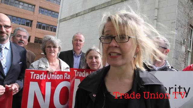 Public sector workers call for a No Vote to Croke Park 2 смотреть онлайн