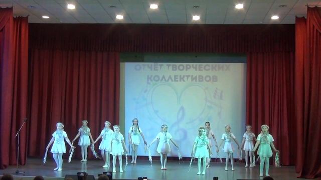 Танцевальный коллектив "Дива"- Белый снег смотреть онлайн