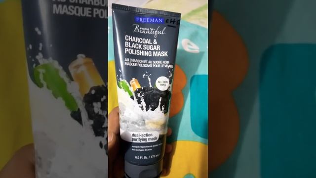 Freeman Charcoal and black sugar Polishing mask|Review||Sarah Khurram|| смотреть онлайн