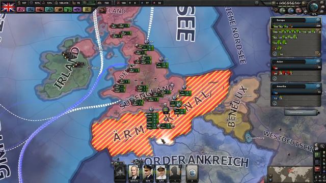 Let's Play Hearts of Iron 4 - Großbritannien #11: Der Fels in der Brandung (deutsch / sehr schwer) смотреть онлайн