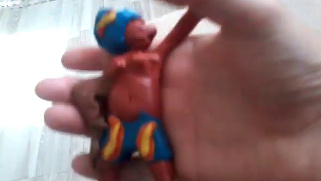 Я слипил из пластилина Эль Примо!!! Brawl stars. смотреть онлайн