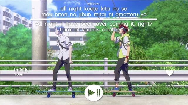 Sk8 the Infinity Ending Song full (ROM/ENG) lyrics - Infinity by Yuuri смотреть онлайн