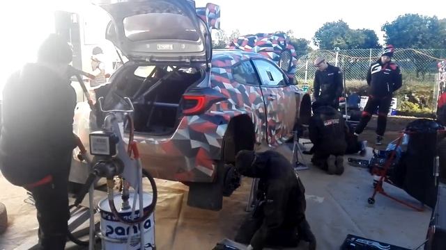 Toyota Yaris Rally2 - testes Viseu 2 смотреть онлайн