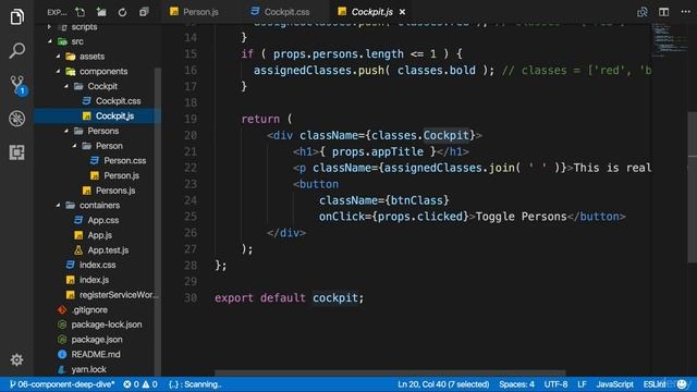 091 Returning Adjacent Elements React 16+ смотреть онлайн