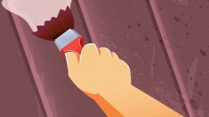 Гидроизоляционная мастика Эластомерик 911 для металлической кровли.