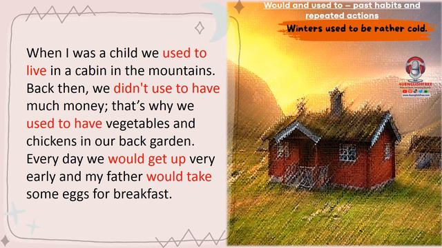Learn English Grammar through stories | Used to, be used to, get used to... [P1] смотреть онлайн