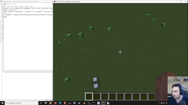 blockType y blockData en Minecraft con Python: смотреть онлайн