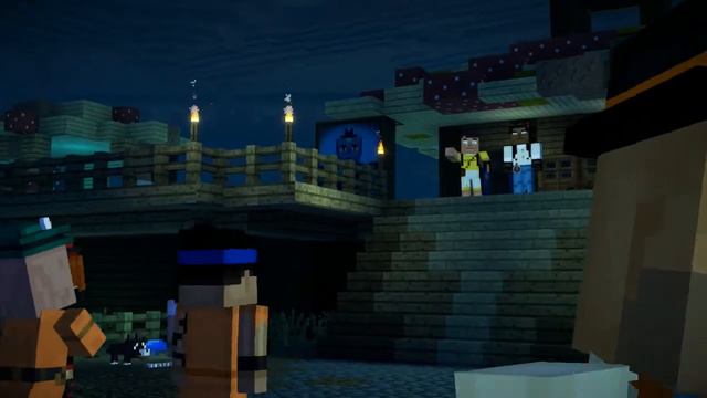 Minecraft: Story Mode - Season Two (Episode 4) #08 - Что же скрывается под бедроком? смотреть онлайн