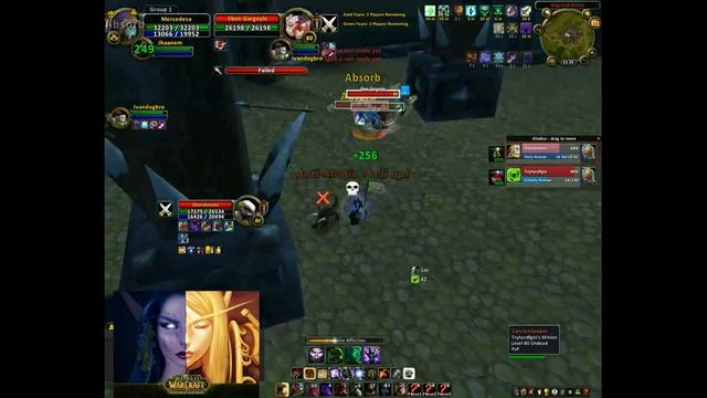 AFFLICTION WARLOCK PvP Arena - AT WoW 3.3.5 смотреть онлайн