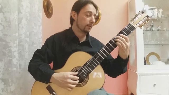 Robert Schumann - Kinderszenen op.15, n.1 (Sergio Camelia, guitar) смотреть онлайн