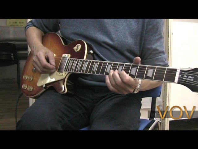Gibson LP VOV электрогитара из Гонконга. смотреть онлайн