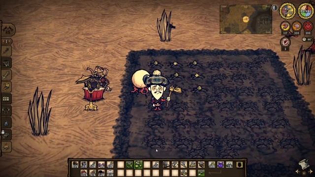 Year of the Bunnyman Festivities & Bee Queen Fight | Don't Starve Together - Solo World 4 (#7) смотреть онлайн
