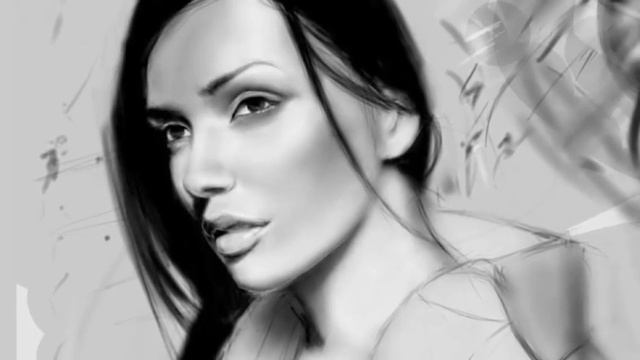 Ольга Серябкина (Серебро). Рисунок в Photoshop. смотреть онлайн